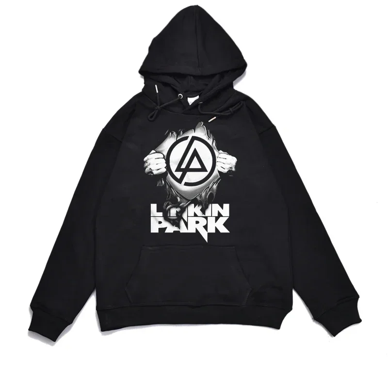 Autumn and Winter European and American Rock Meteor Temple Meteora Linkin Park Linkin Park Band Sweater Jacket Trendy and Loose