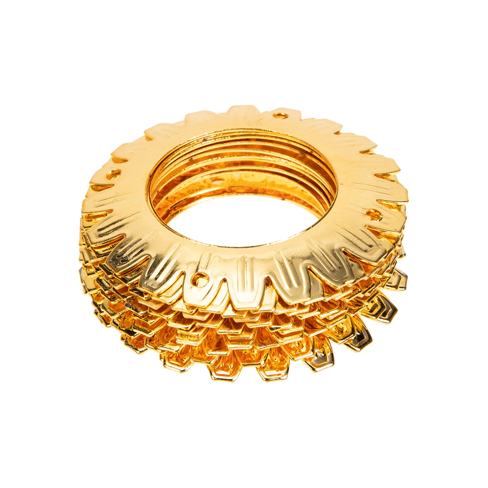 

12pcs Chandelier Accessories Parts Decorative Shade Pendant Lamp Decoration Iron Socket Rings Ceiling Light Decor