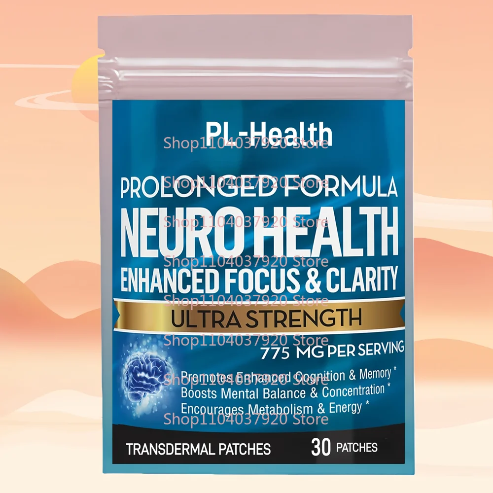 

30 трансдермальных пластырей Brain Booster: ноотропы для улучшения умственной деятельности, памяти и концентрации внимания