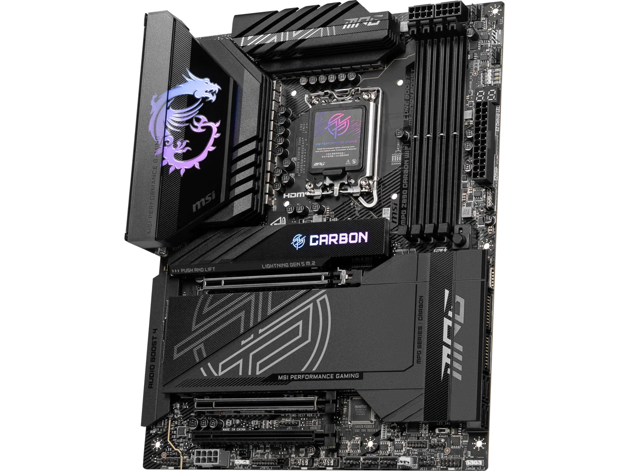 Carte mère MSI MPG Z890 CARBON - Z890 Wi-Fi 7 Motherboard avis et prix