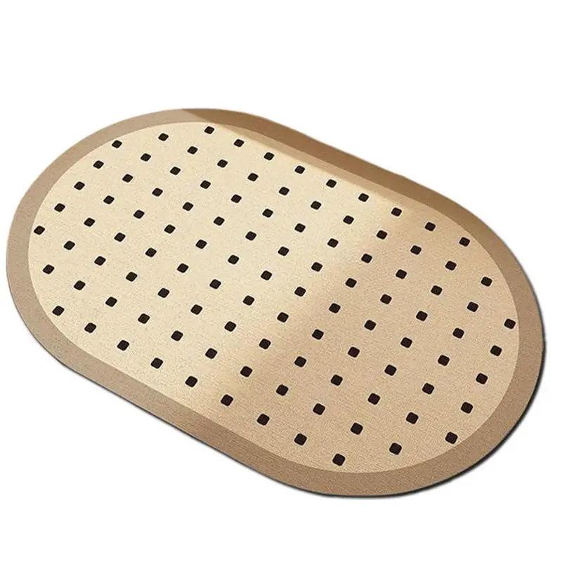

Bath Mat Non Slip Bath Mat Washable Absorbent Quick Drying Non Slip Diatom Mud Pad For Toilet Guest Apartment Entryway Laundry