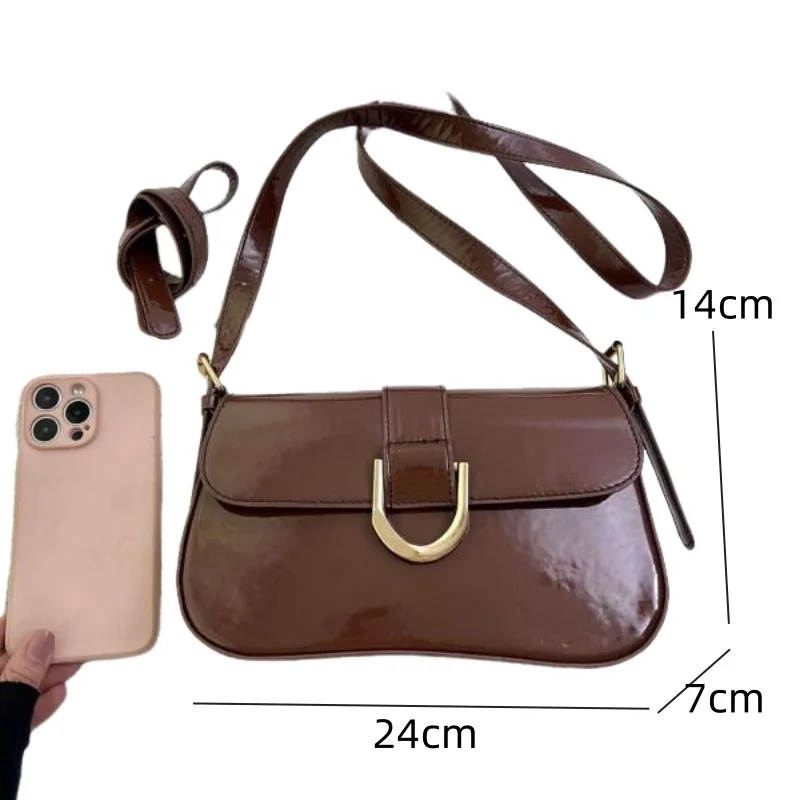 Small Square Bags Female New Shoulder Bags Fashion Texture Solid Color French Niche Korean Style Leisure Outdoor Crossbody Bags