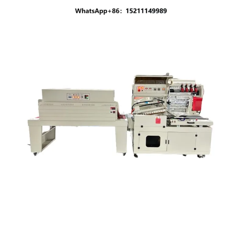 Heat Shrink Packing Machine for Food Apparel Cigarettes Tobacco for Wrapping Boxes Plastic Bottles Labels-Motor Core Included