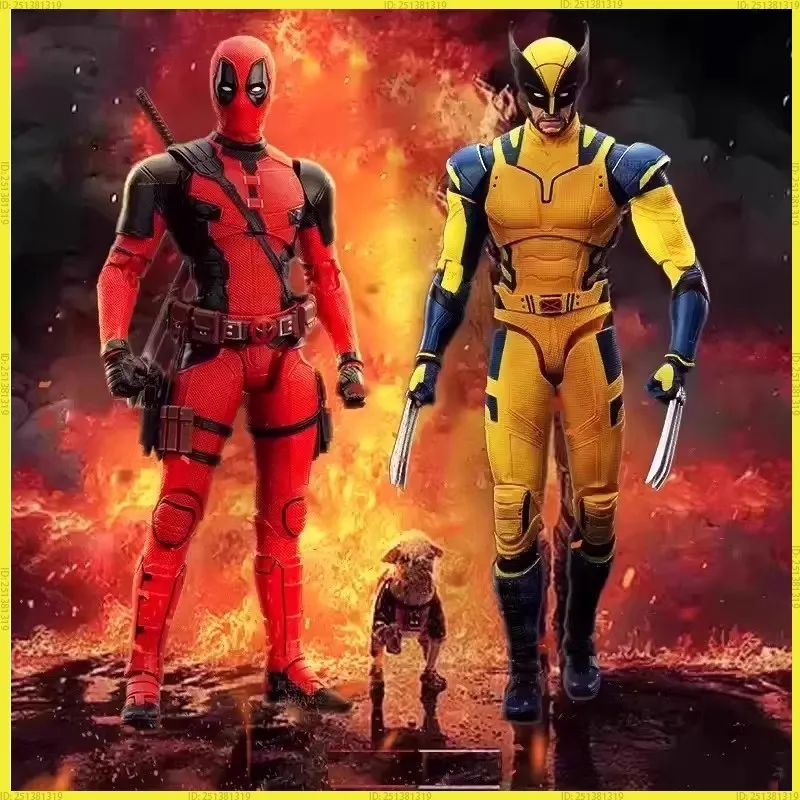

Фильм Ко Дэдпул и Росомаха S.H.Figuarts Дэдпул, экшн-фигурка, модель Росомаха, коллекция кукол, индивидуальные подарки, игрушка