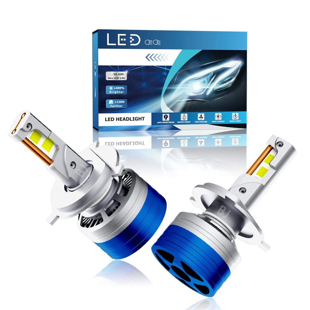 

Brighten Up Your Path with 100W 6000K LED Headlight Bulbs - H1 H4 H7 H8 H9 H11 HB3 HB4 Hir2 9005 9006 9012