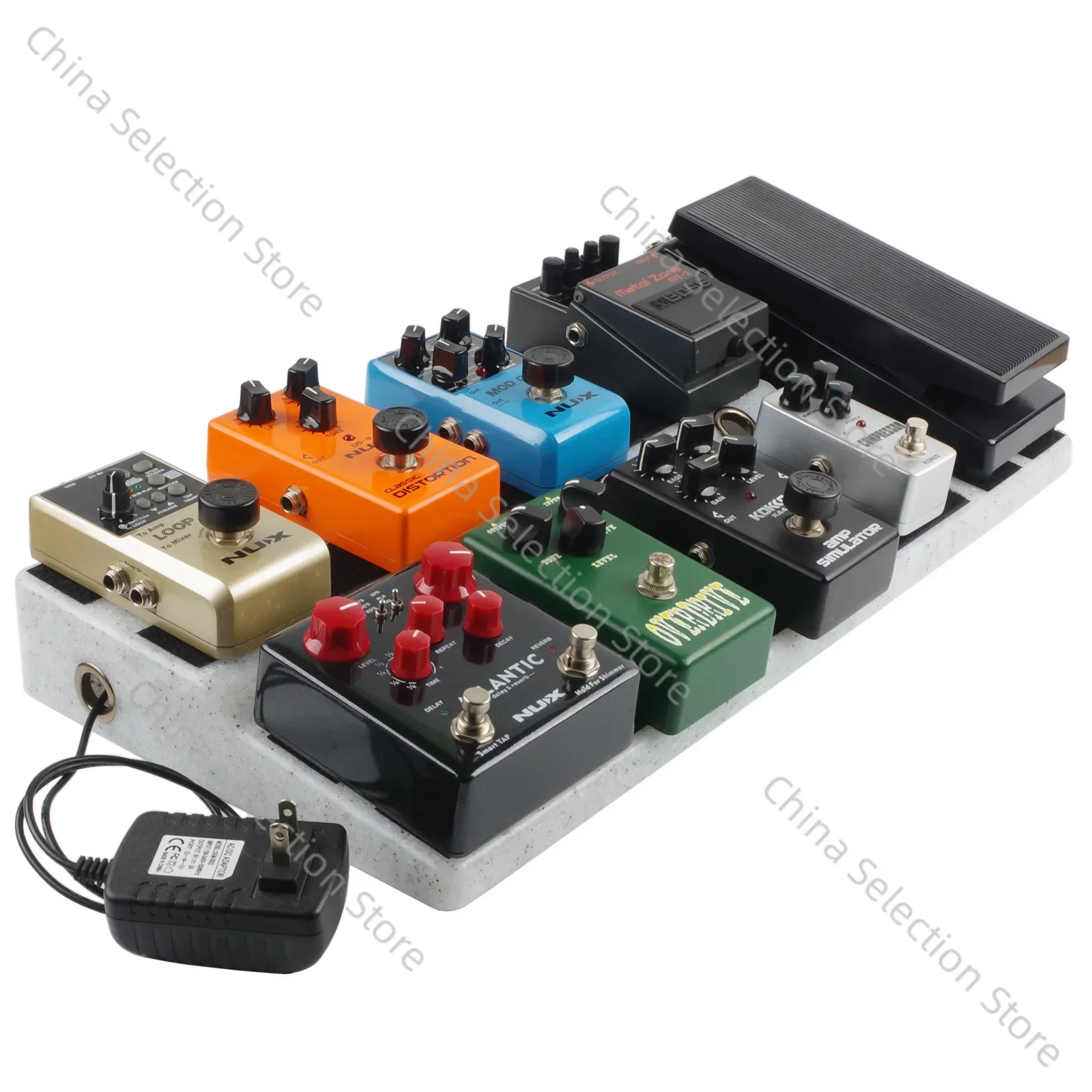 Single Effect Board, Effect Trackpad, Hidden Power Supply, Ultra-light, Super-strong and Large Capacity