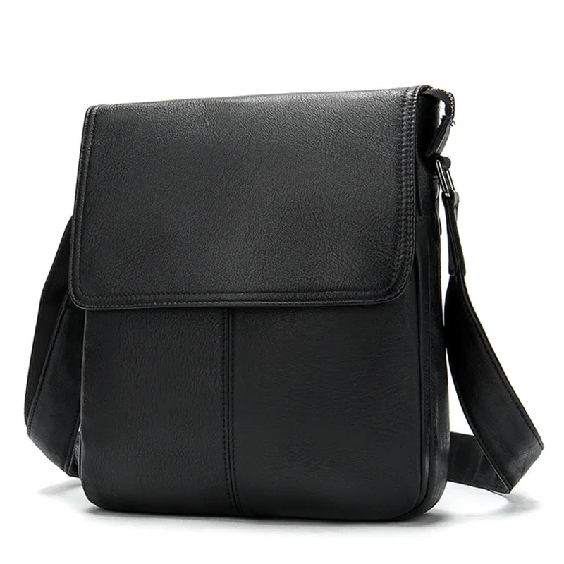 

Men's Shoulder Bag Casual Crossbody Bags Genuine Leather Handbags Messenger Bag Male Side Bags Guarantee Men's Bags