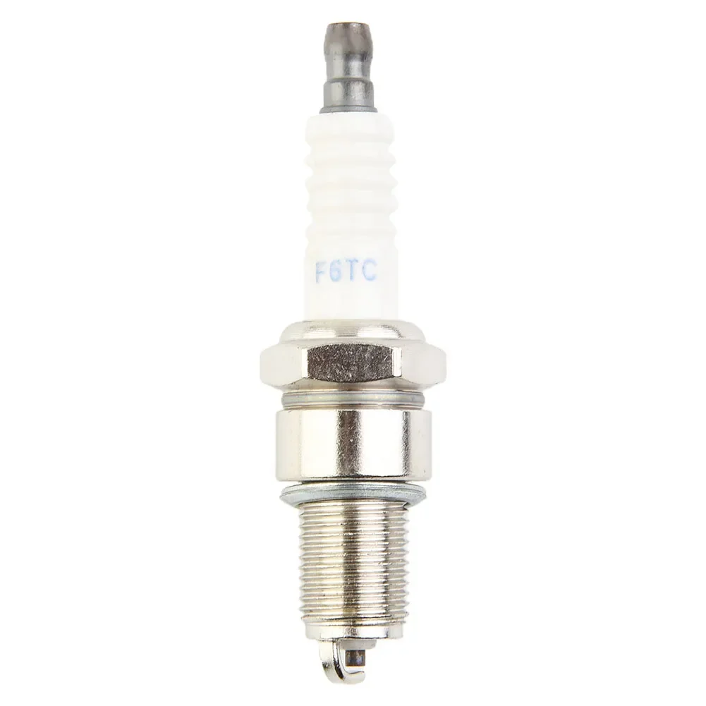 1PC Spark Plug For Torch F6TC BPR6ES Spark Plug Garden Lawn Mower Parts Mowing Machines Garden Power Tool Accessories