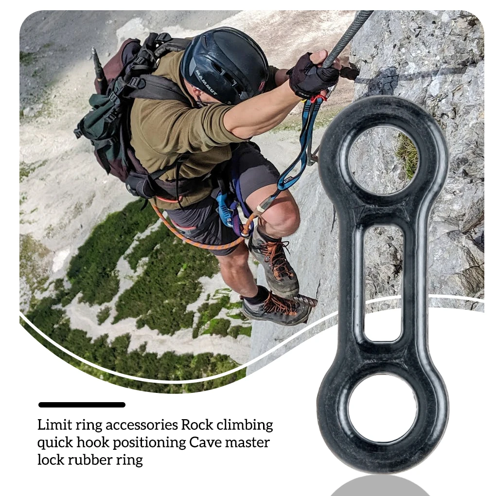 Safety Carabiner Plastic Climbing Equipment Lock Accessories Simple Protective Buckle Protective Quickdraw for Body Protecting