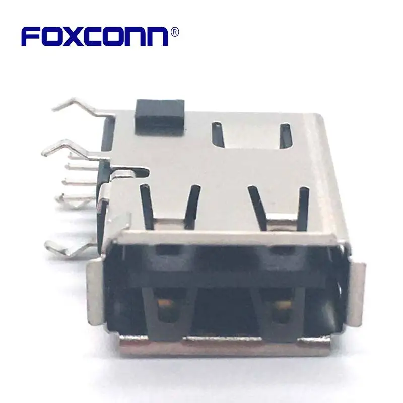 Foxconn UB31193-4SR1-4F Side Insert Flanger USB2.0 Connector Reverse