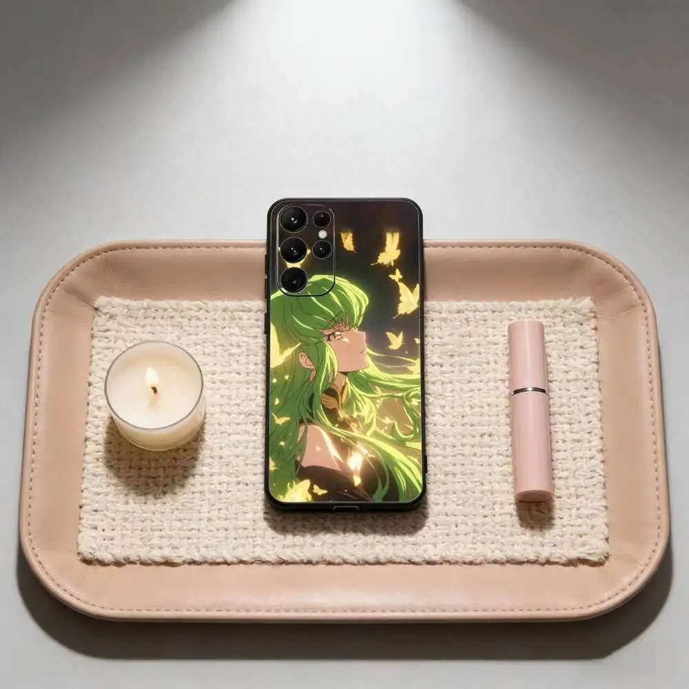 C-Code Geass  Phone Case For Samsung S25,S24,S21,S22,S23,S30,Ultra,S20,Plus,Fe,Lite Black Shell