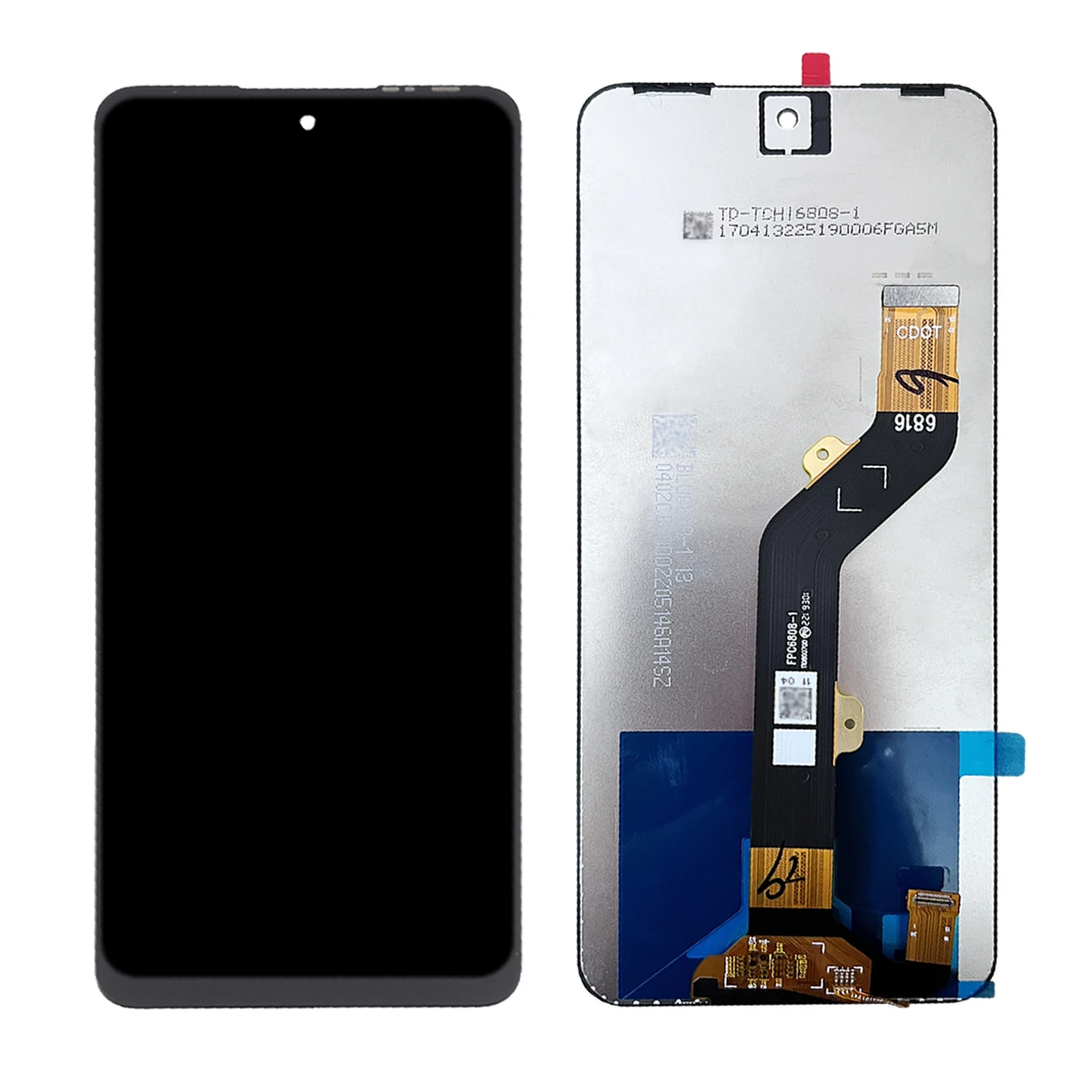 For Infinix Hot 30 Play NFC X6835 X6835B LCD Display Touch Screen Digitizer Assembly