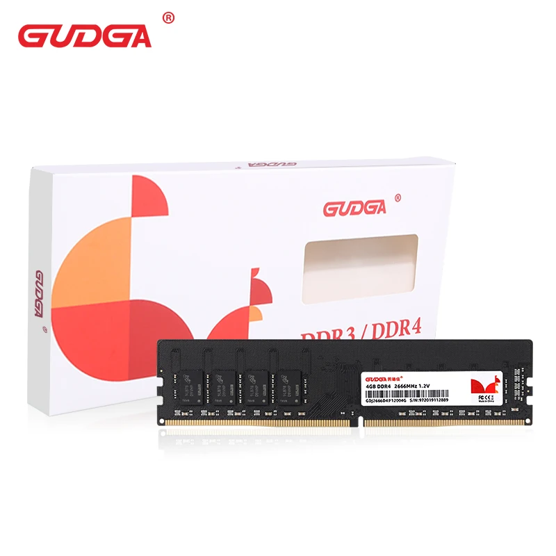 GUDGA DDR4 Desktop Ram DIMM 4gb 8gb 16gb Memoria 2666mhz 1.2V Motherboard Memoria 288-pin Memory For Desktop