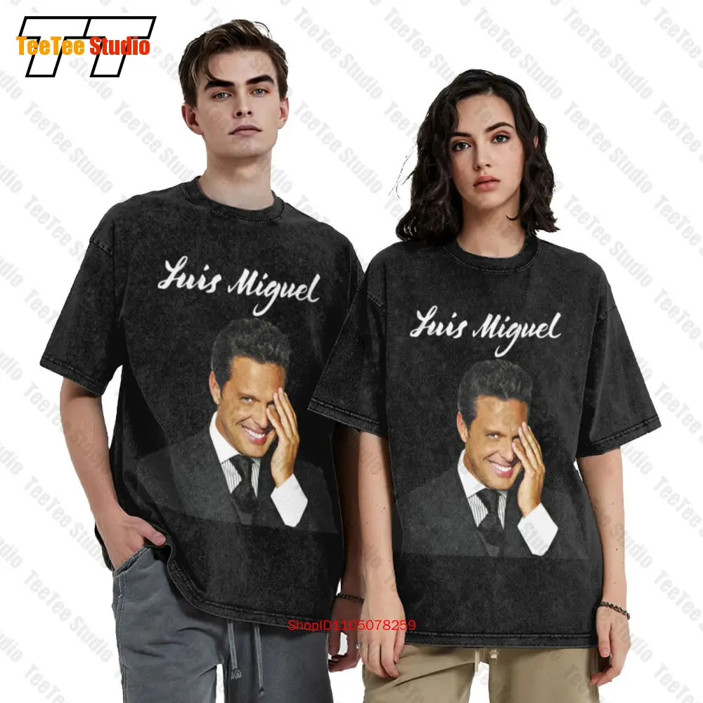 

Футболка большого размера Luis Miguel Singer To Smile In Tour U8XO