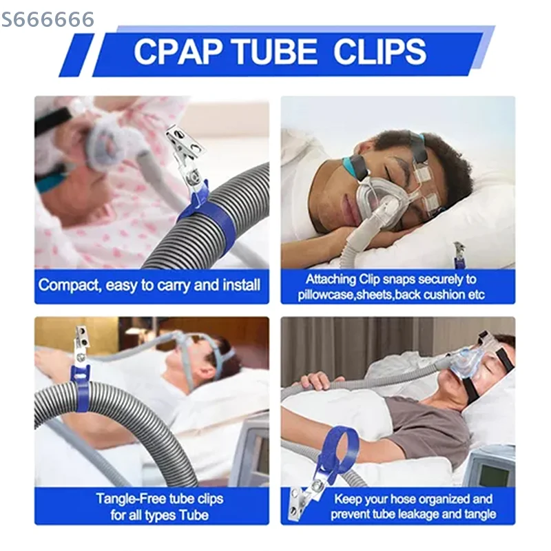 1 шт. CPAP держатель шланга зажим держатель кислородной трубки фиксирующий ремень зажим антиобмотка вентилятор кронштейн трубопровода зажим для шланга