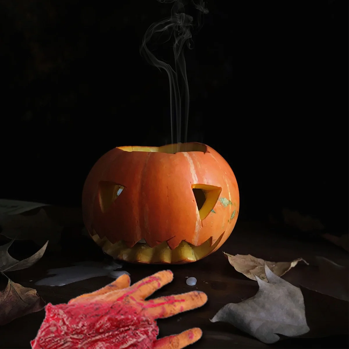 1 個ハロウィンシミュレーション切断された指の装飾小道具お化け屋敷ホラーパーティー用品再利用可能な人間の臓器