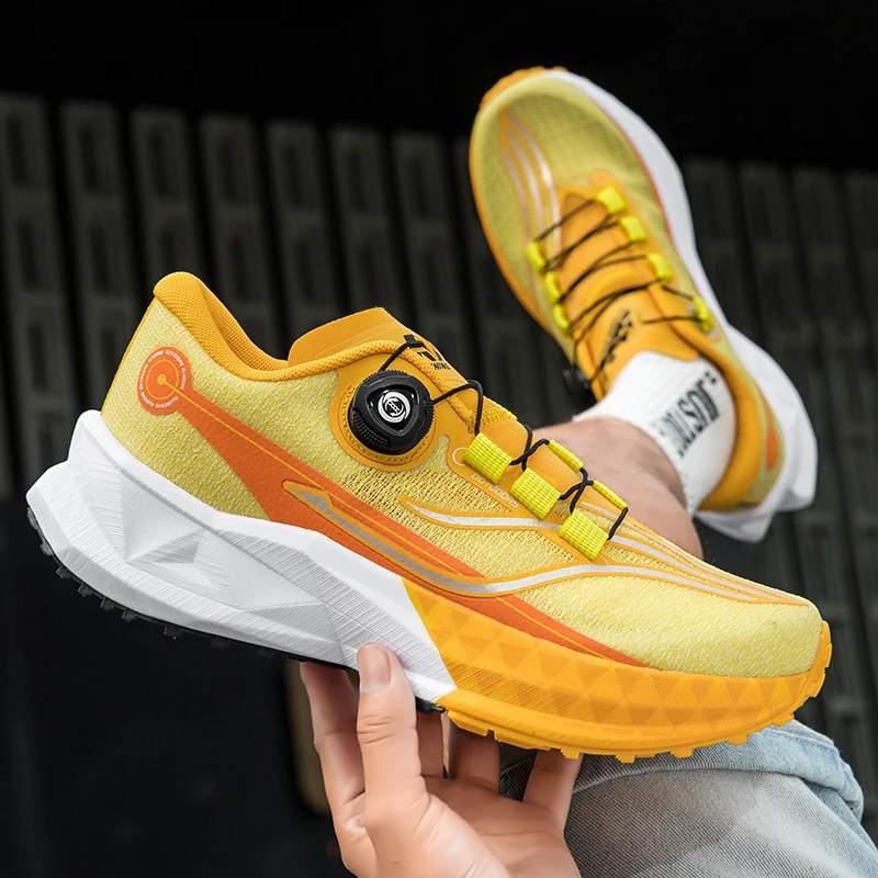 New unisex marathon running shoes for men and women, lightweight outdoor running shoes, casual walking shoes
