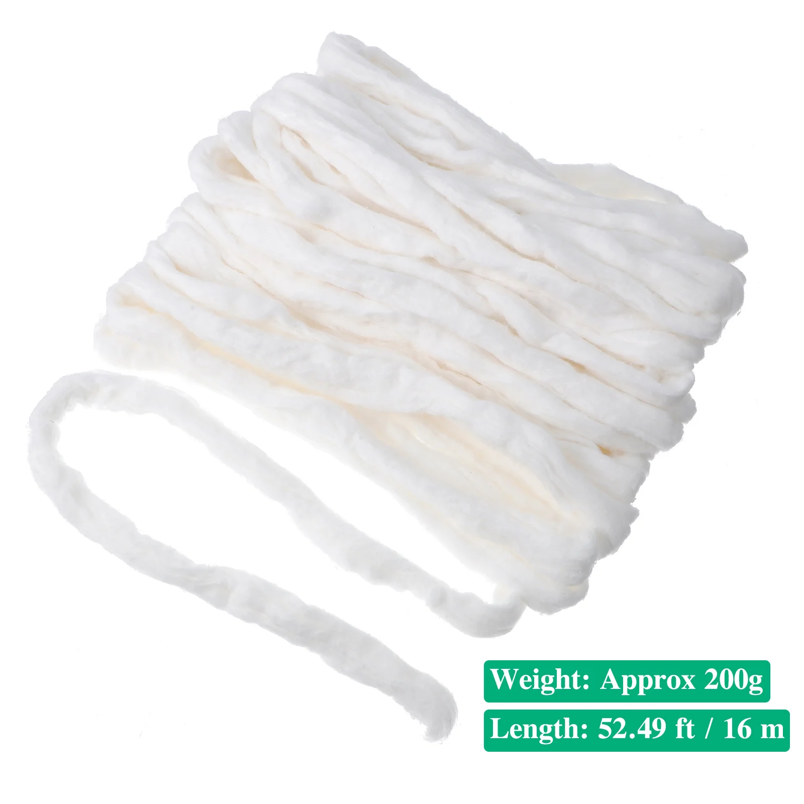 Strisce di palline di cotone Cuscinetti facciali bianchi morbidi per la rimozione del trucco Cura della pelle Applicazione toner Smalto per unghie Manicure