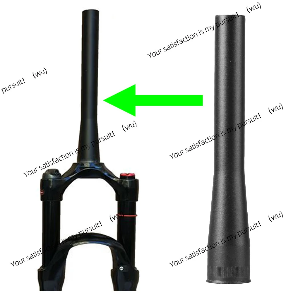 1-5 pieces, mountain bike air pressure front fork head tube, aluminum alloy, shock absorption fork, vertical tube