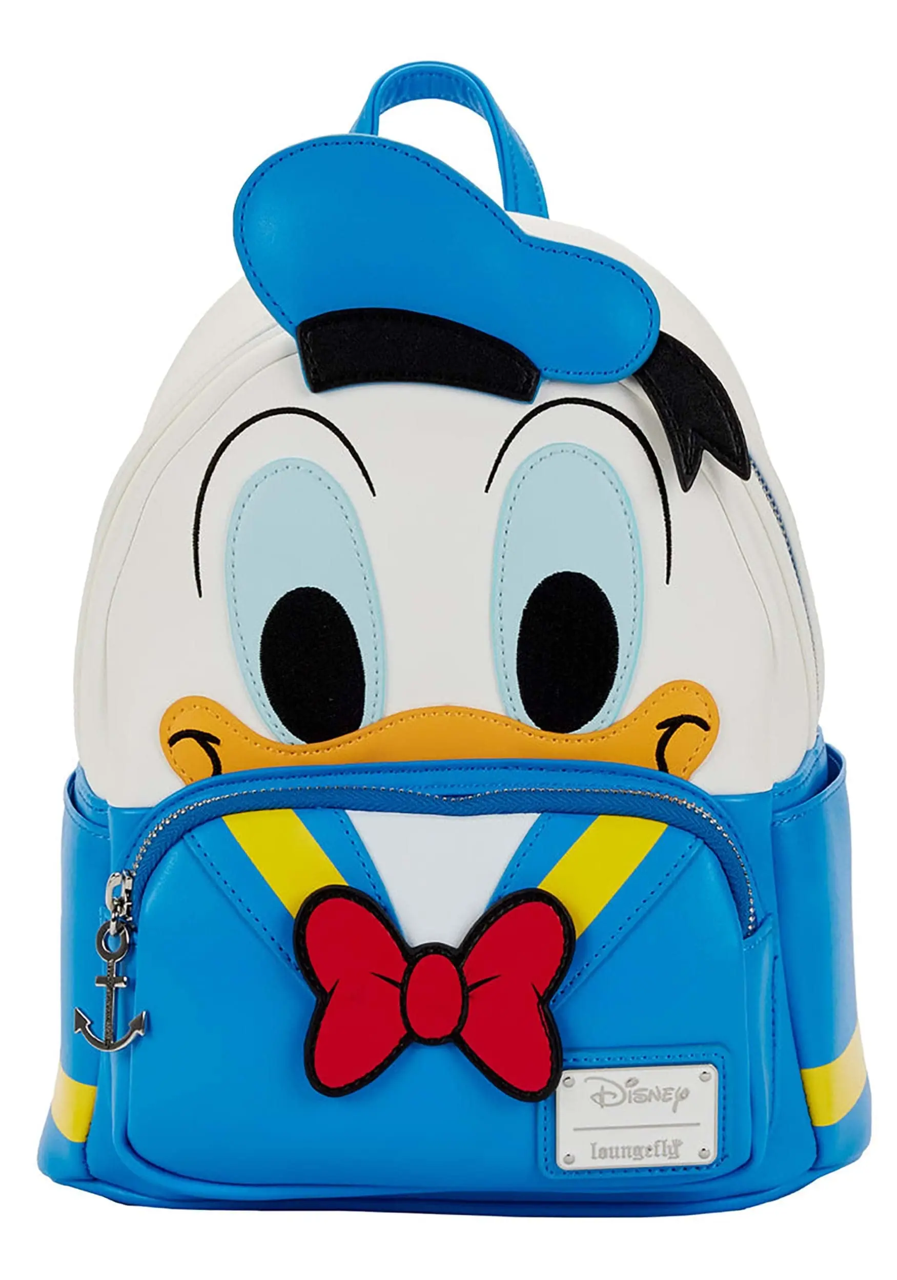 Loungefly Original Anime Bag Disney Donald Duck Mini Backpack Purse Cartoon SchoolBag Gift for Children