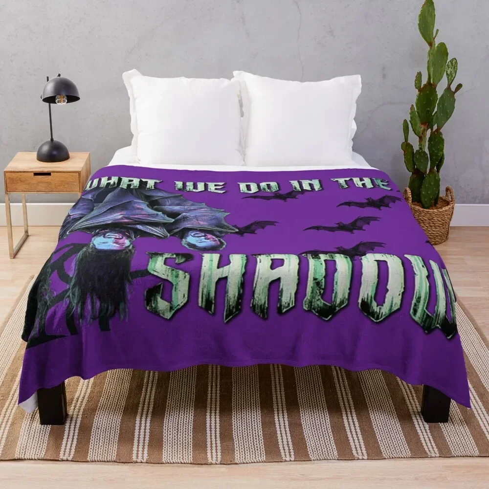 

What We Do In The Shadows Throw Blanket Heavy Blankets For Baby Large Blankets