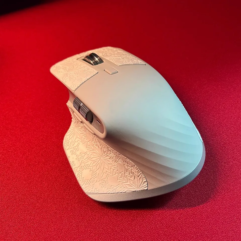 ロジクール MX Master 3　カバーシール付 滑り止めマウスステッカー,1セット,logitech mx master 3s,滑り止め,防