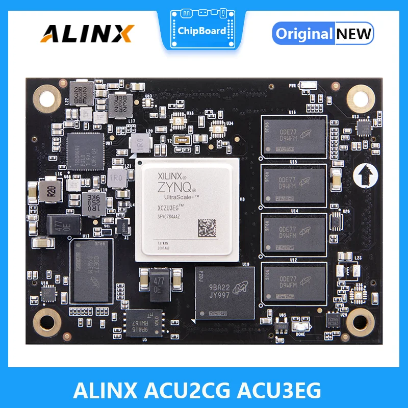 

ALINX SoM ACU2CG ACU3EG: Xilinx Zynq UltraScale+ MPSOC AI XCZU3EG ZU2CG SoM System on Module