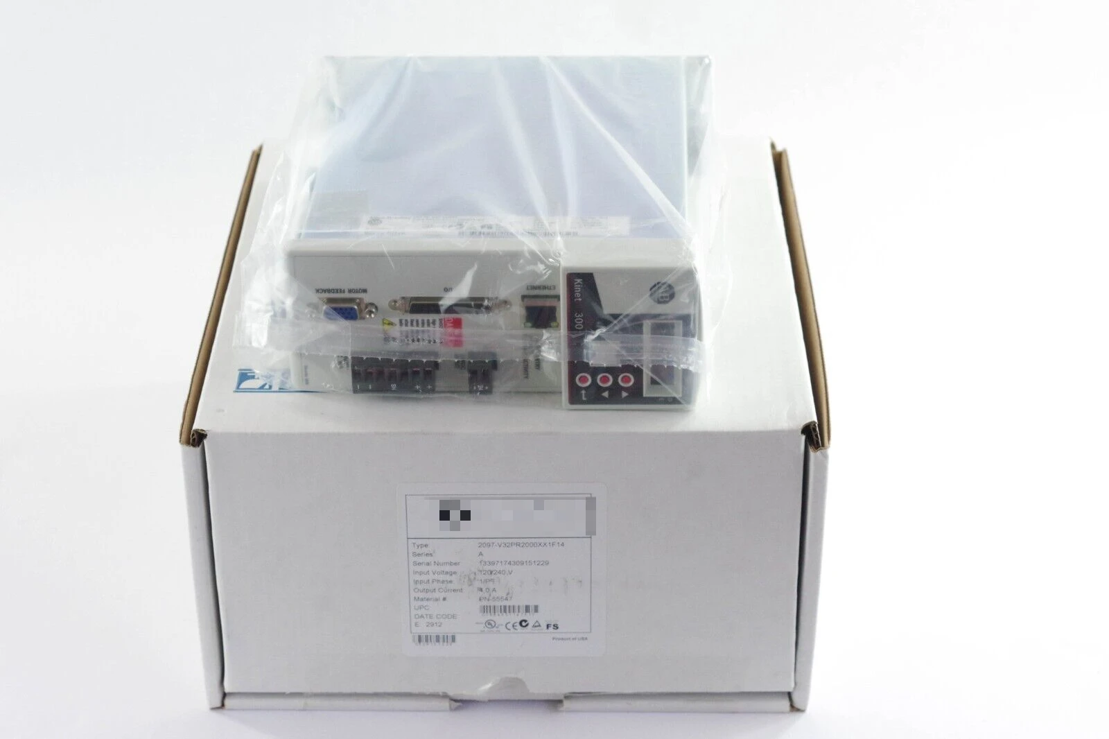 

2097-V32PR2 300 Servo Drive 20/240V 1PH New Surplus Sealed