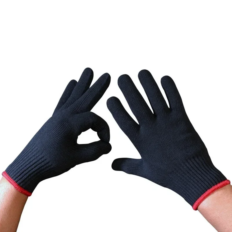 

1pcs Hairdressing Anti-hot Glove for Flat Iron Heat Resistant Hair Straightening Curling Glove Styling Household Mitten