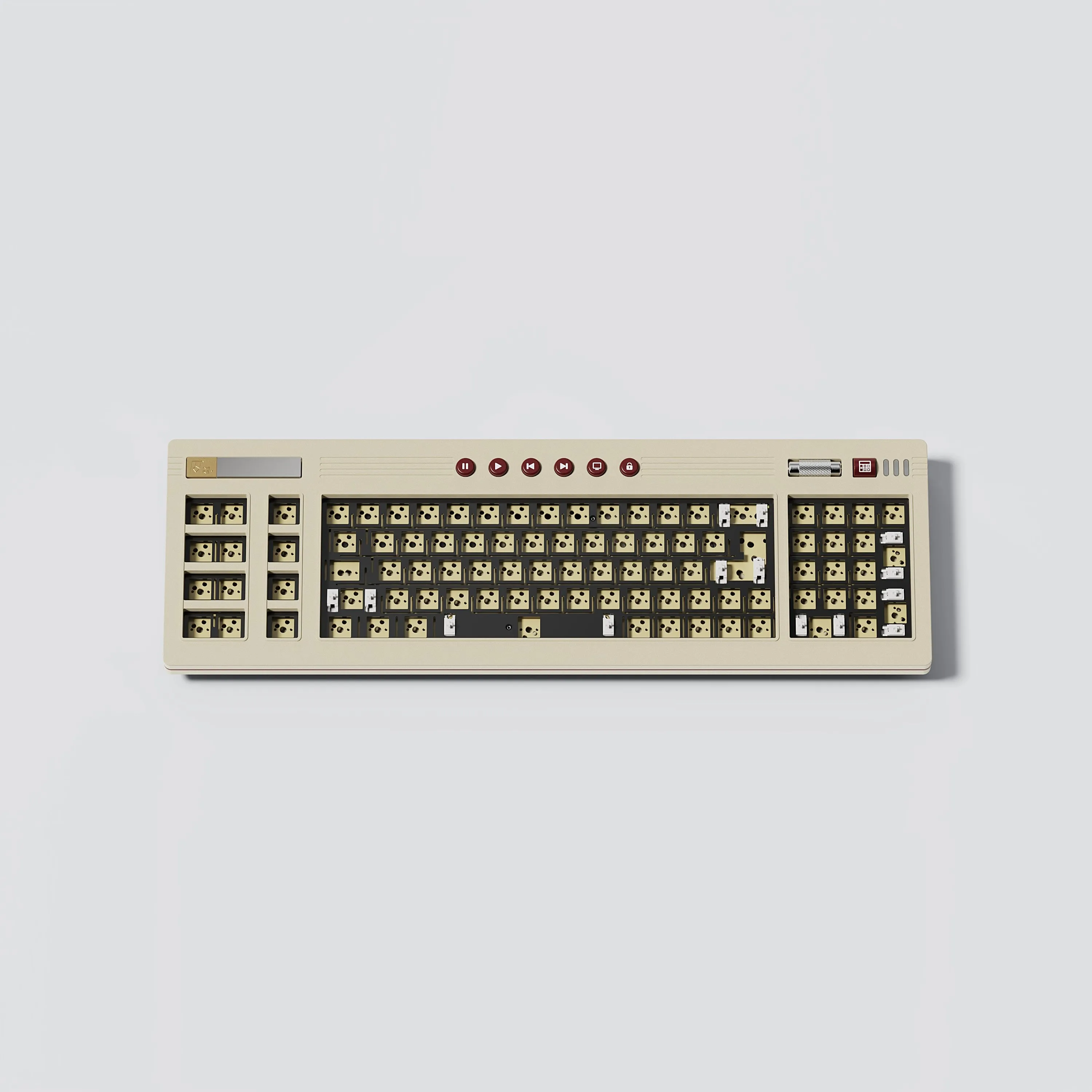 Ne key Oe93 Mechanical Keyboard Kit 3mode Retro Style Gamer Aluminum Keyboard Kit Nekey Custom Computer Gamer Accessories Gifts