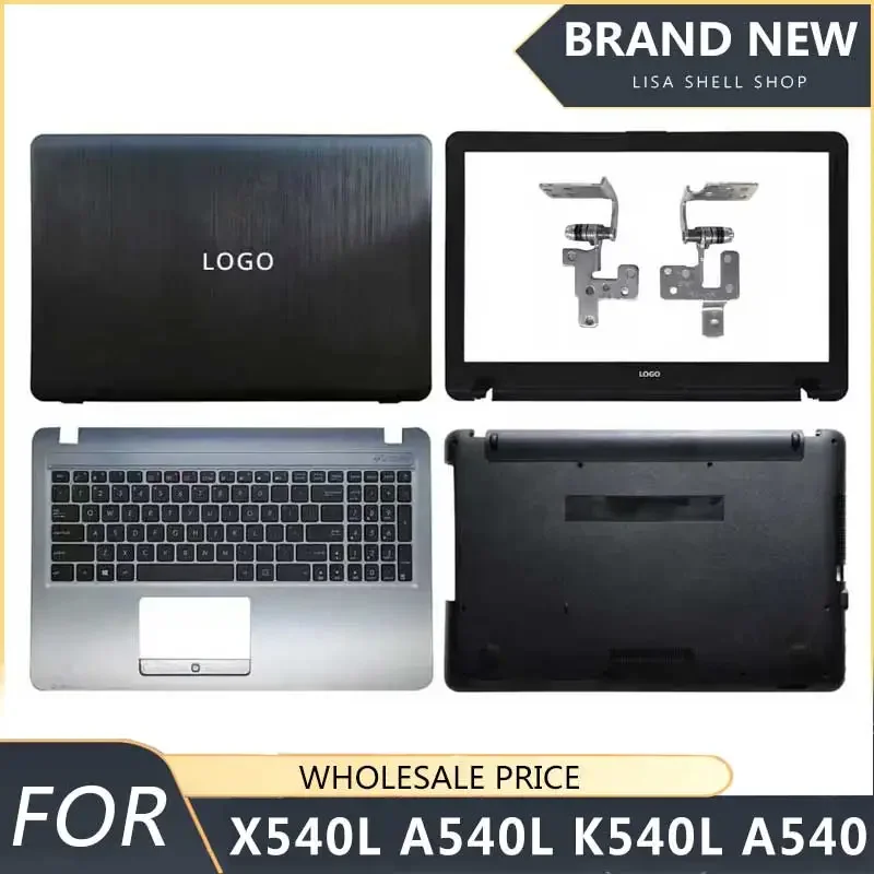 Imagem -01 - Laptop Lcd Tampa Traseira Moldura Frontal Palmrest Superior Caixa Inferior Dobradiça do Teclado X540l A540l K540l A540 X540 K540 Vm520u Novo laptop lcd tampa traseira moldura frontal palmrest superior caixa inferior dobradica do teclado x540l a540l k540l a540 x540 k540 vm520u novo 01