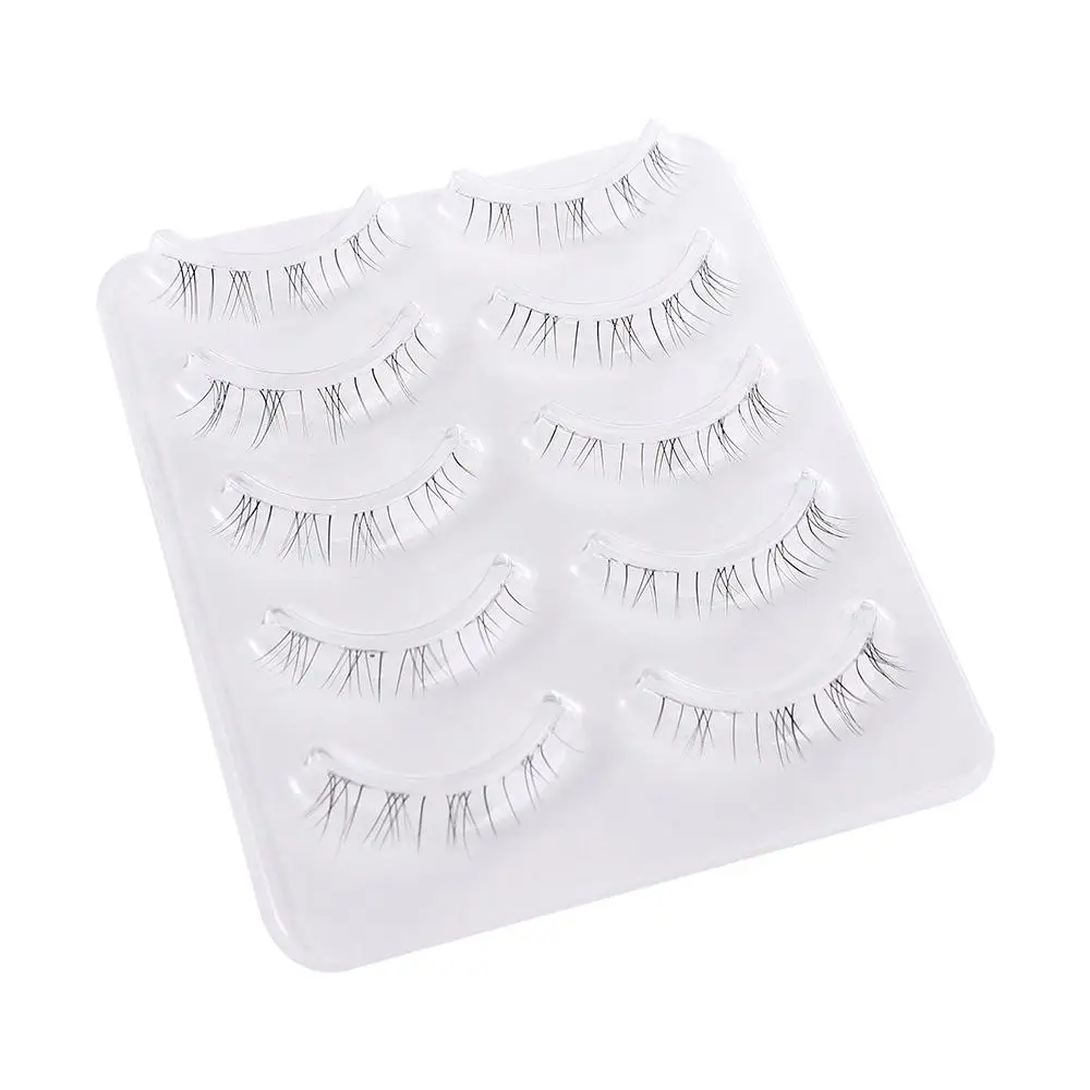 Bottom Mink Lashes Under Eyelashes Women Grafting Lower Eyelashes Extension False Eyelashes Full-strip Eye Lashes Makeup Tool