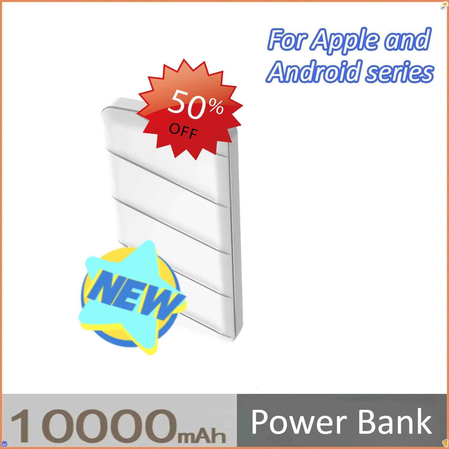 

Power Bank Spare Battery Portable Charger Mobile External Battery Fast Charging for Huawei/iPhone/Samsung/Xiaomi 10000mAh