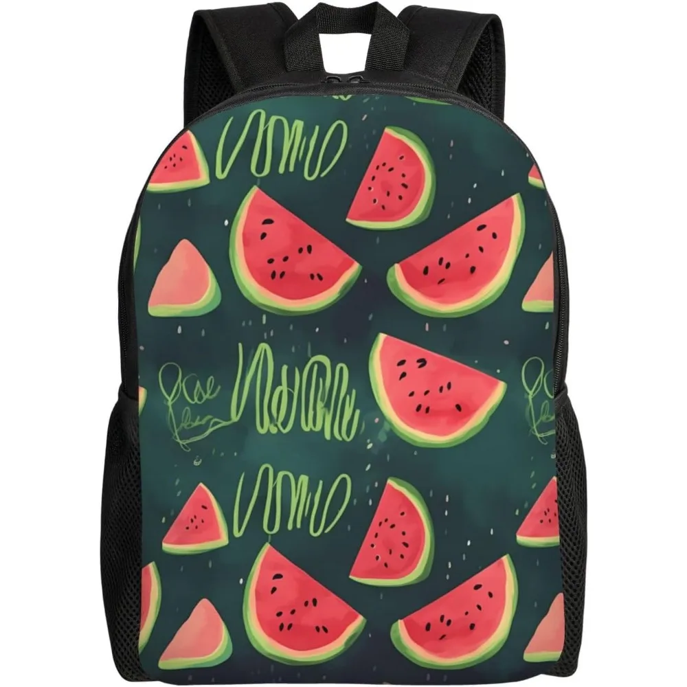 

One In A Melon Cute Backpack Waterproof Lightweight Laptop Backpack Shoulder Bag Casual Daypack For Women Men