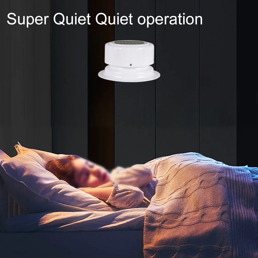 Eco Friendly For RV Solar Ventilator with Silent Operation Suitable for Various Environments Including Trailers and Boats