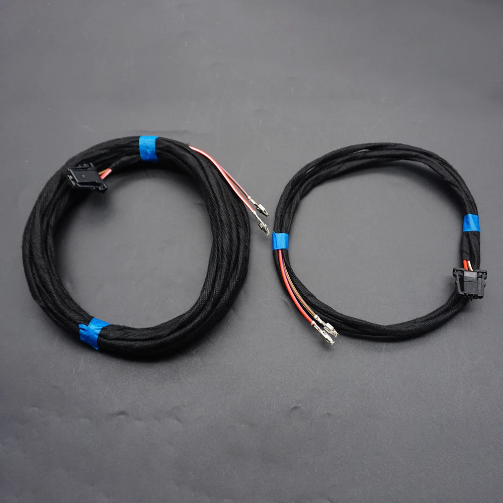 Used to upgrade the front center audio cable and rear subwoofer cable for Audi A3 8V from 10 channels to 12 channels