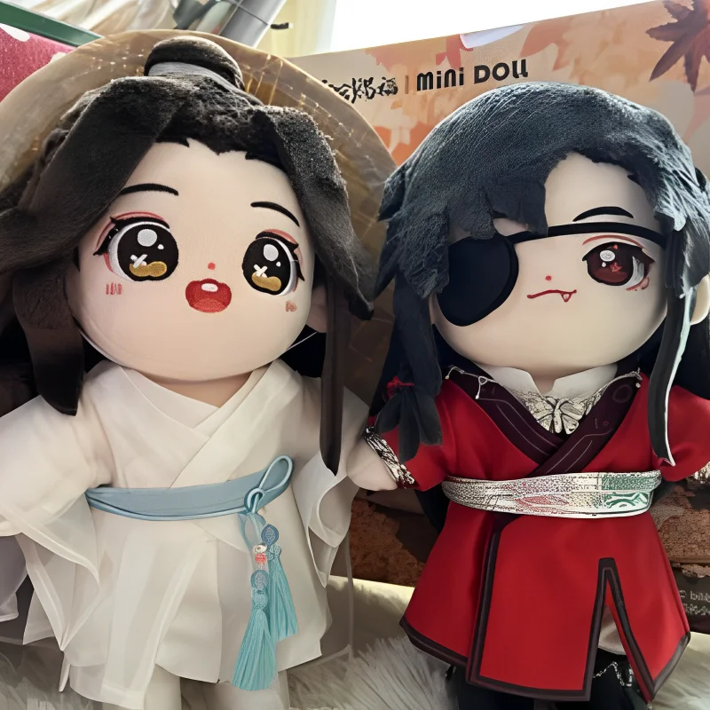 New Heaven Official’s Blessing Xie Lian Plush Toy Tian Guan Ci Fu Doll Plushie Anime Cosplay Figure Gift Holiday Christmas