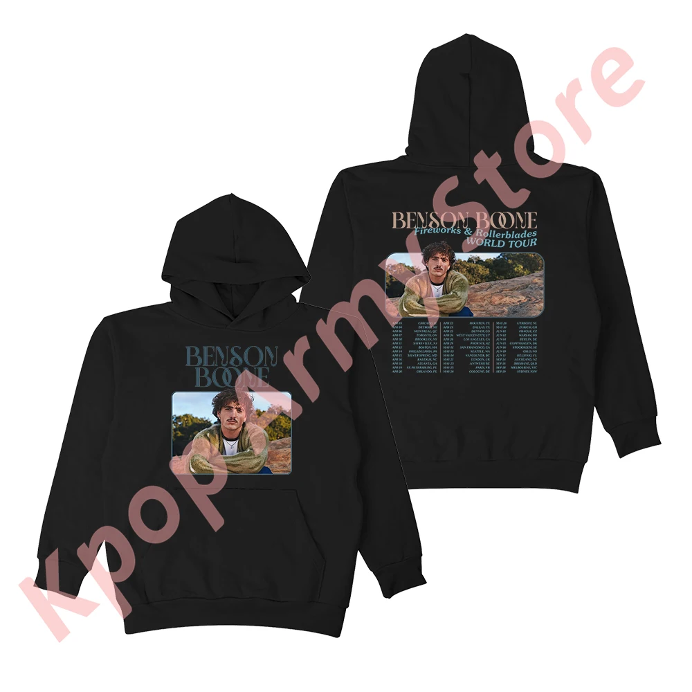 Benson Boone Fireworks and Rollerblades World Tour Merch Hoodies Beautiful Things Pullovers Unisex Fashion Sweatshirts