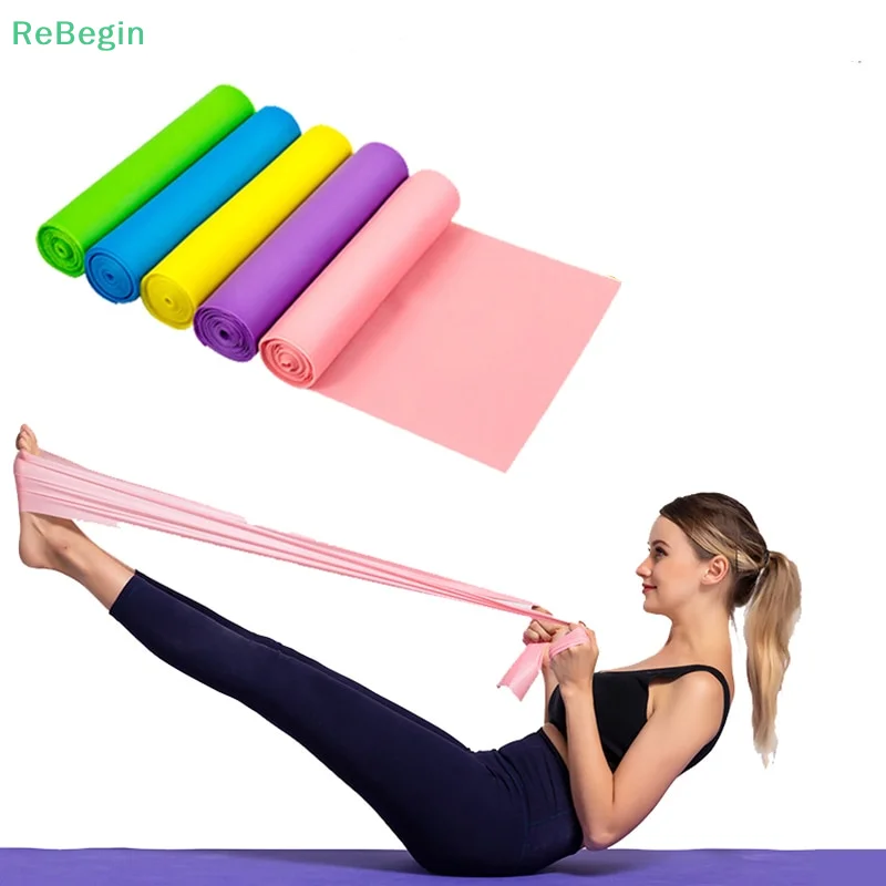 Pilates Stretching Film,Yoga Elastic Band, Fitness Gym Resistance Band, Sports Stretching Training Rope Sports Supplies