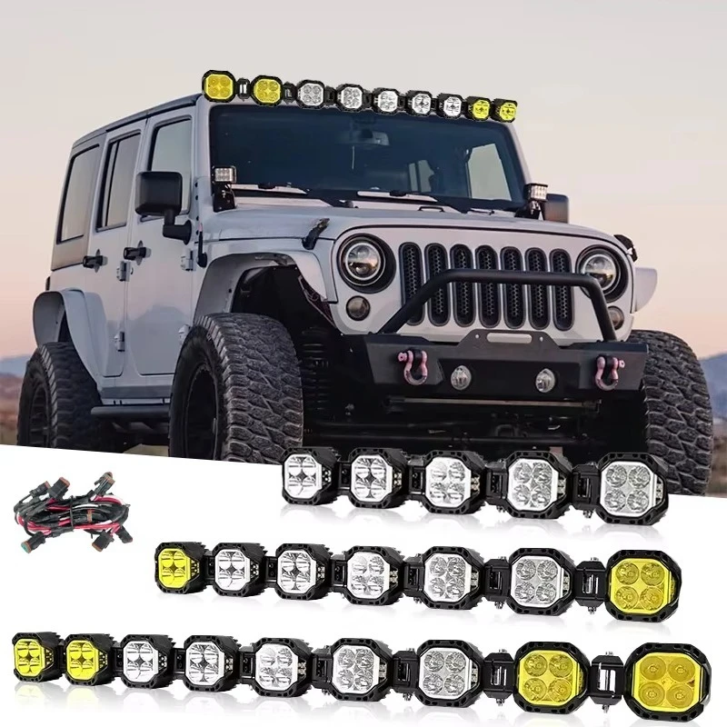 New Custom 20/40/50 Roof Rack Modular Diodes for 12V-24V Vehicles Off-Road