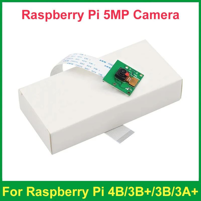 

Raspberry Pi 5MP модуль камеры 1080P 720P OV5647 видеокамера мини веб-камера для Raspberry Pi 4B 3B + 3B 3A +