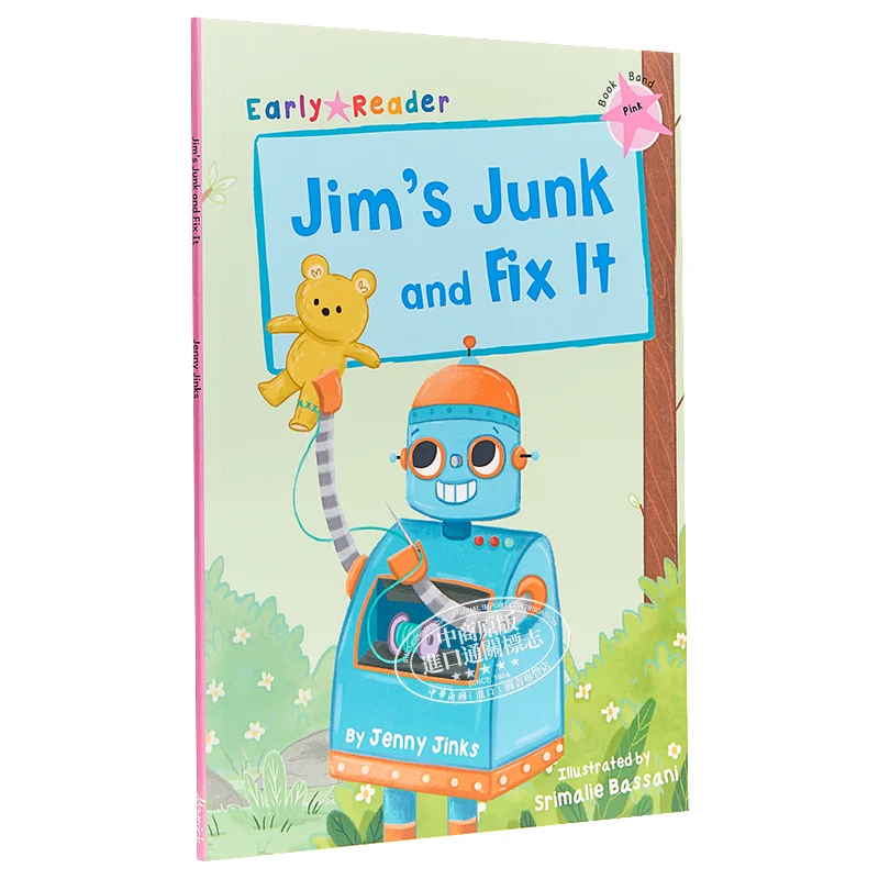 

Jims Junk And Fix It Дженни Джусис Детское издательство Maverick 9781848864382 Книга