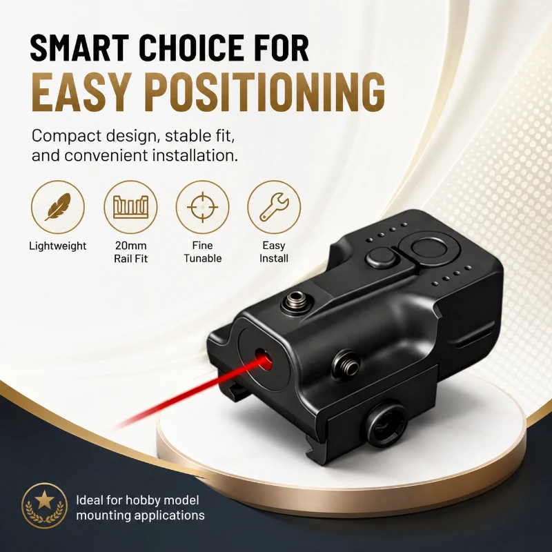 Lightweight Nylon Positioning Accessory Adjustable Installation Structure 20mm Rail Hobby Hardware Part