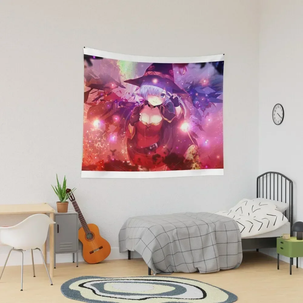 Rem Dressed as Megumin Tapestry Decorative Wall Wall Coverings Tapestry