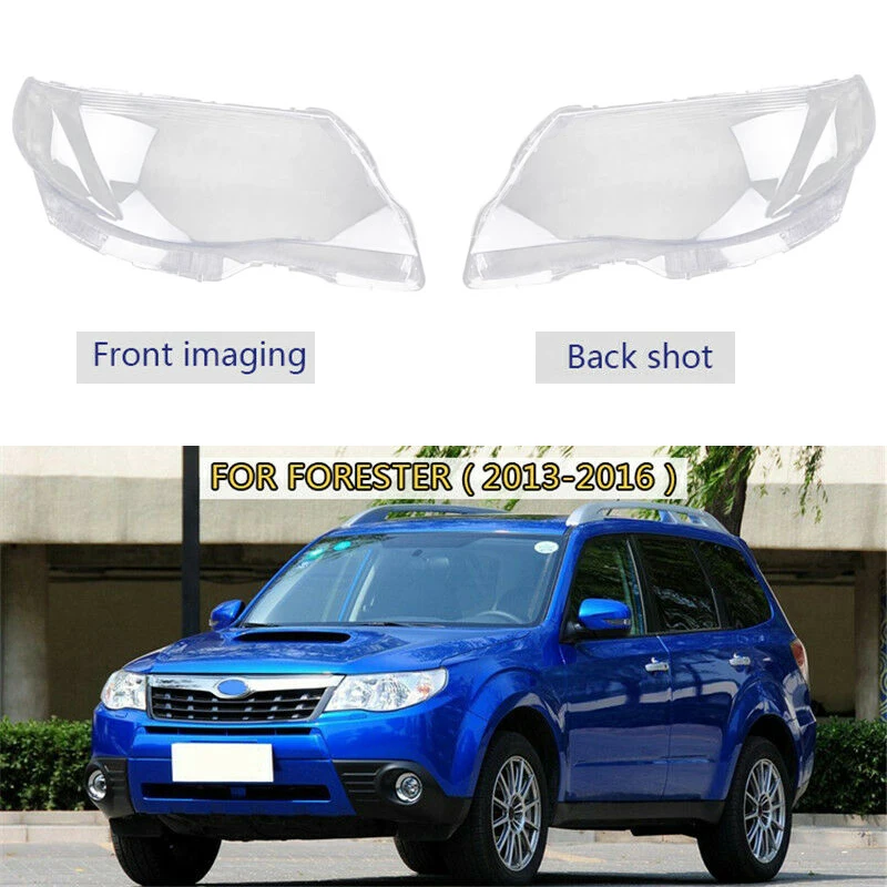 A73X-Car Headlight Lens For Subaru Forester 2009-2012 Headlight Cover Car Replacement Auto Shell