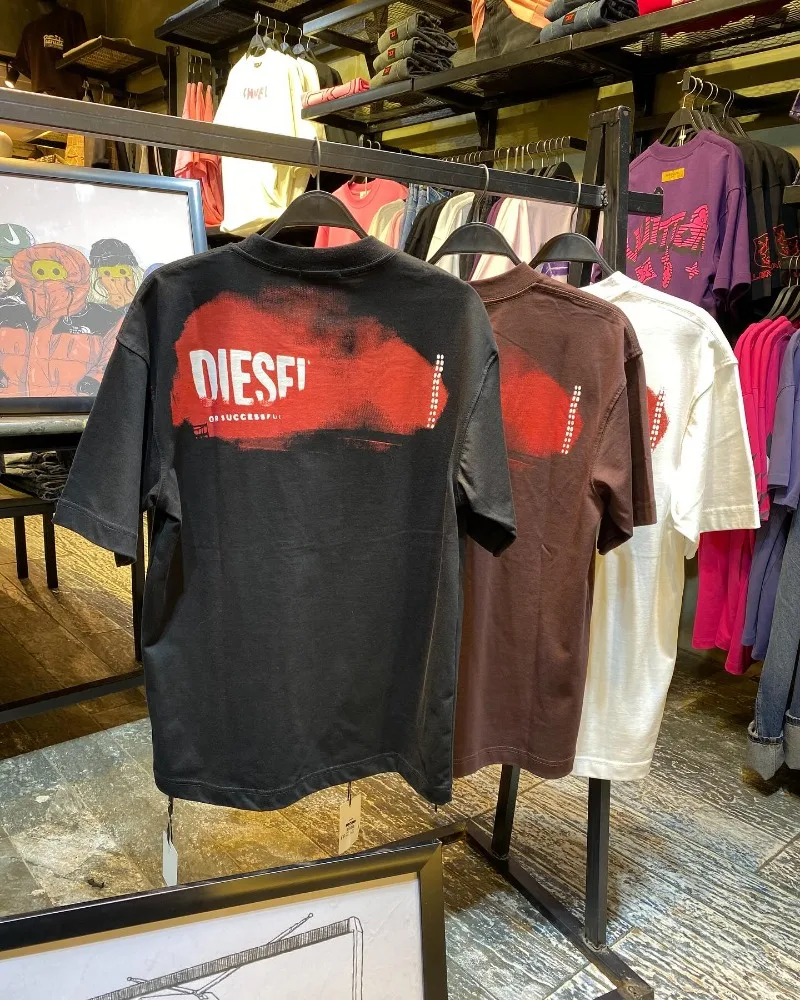 الموضة الأمريكية المتضخم إلكتروني الطباعة فضفاض تي شيرت قصير الرجال Y2K Harajuku الهيب هوب القوطية عادية جوكر زوجين ملابس الشارع