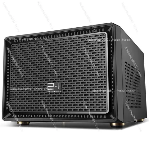 N1 Mini ITX boîtier d'ordinateur HTPC châssis de bureau Support refroidissement par eau petit boîtier de jeu pour PC