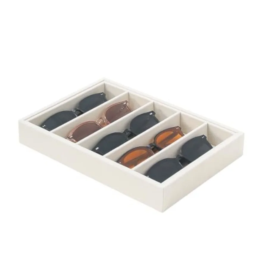 

Bedside Organizer - Multi-use Holder for Desk Drawer, Nightstand, Desktop - Catchall Tray for Jewelry, Sunglasses, Phone, Watch