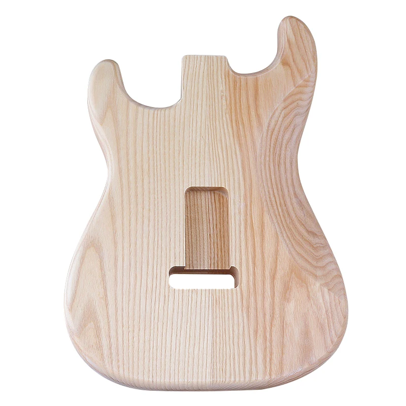 Ashwood Electric Guitar Body DIY Guitar Barrel 2 Pieces Wood Combine Guitar Part 5.6cm Heel Width New Arrival