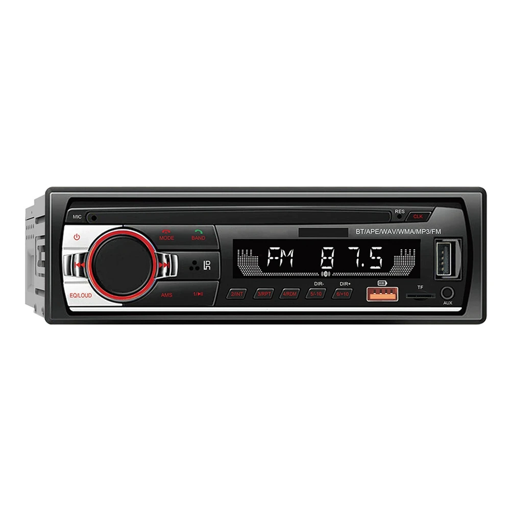 

Car Player Model 520 USB Plug-in Radio Bluetooth Hands-Free Mp3 Long Style Player Lossless Music